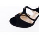 Madame Pivot tango shoes - RAMONA - Camoscio nero
