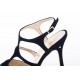 Madame Pivot tango shoes - RAMONA - Camoscio nero