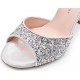 CHANEL DUS Glitter Argento