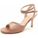 CHERIE pelle tortora - 7cm