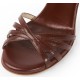 NADINE Pelle Moka - 10.5cm