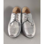 DERBIES Silver Sequin