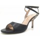 CHERIE Pelle nero - 7cm