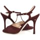 TWILA Burgundy Suede