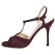 TWILA Burgundy Suede