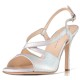 GIOIA - Pelle tejus argento iridescente - 10.5cm