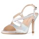 GIOIA - Pelle tejus argento iridescente - 10.5cm