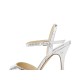 CHERIE Silver Laminated Leather