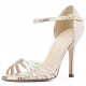 AMANDA Gold laminated leather